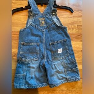 Levi’s overall shorts 3T